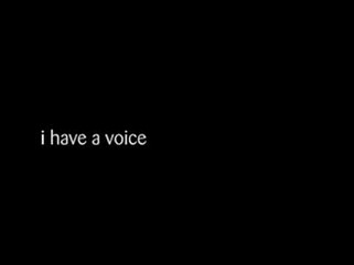 i-have-a-voice